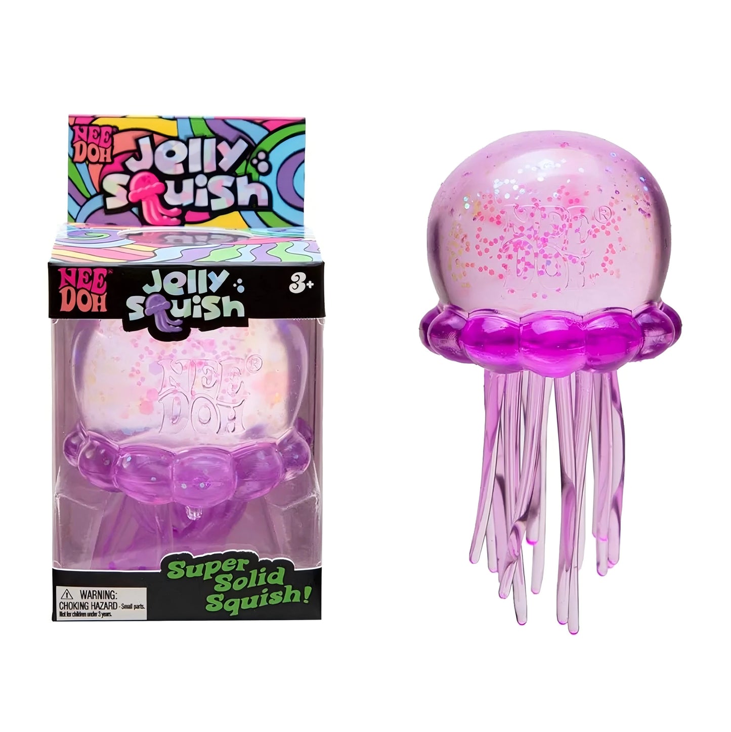 NeeDoh Trending Stress Relief Toy - Super Squishy Sensory Fidget Ball for Focus